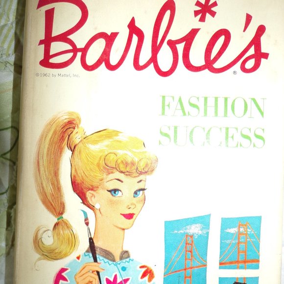Vintage 1962 Hardback Barbies Fashion Success Book - Picture 4 of 10